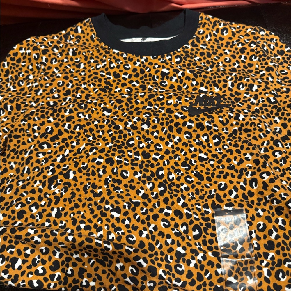 Nike Leopard Print bodysuit